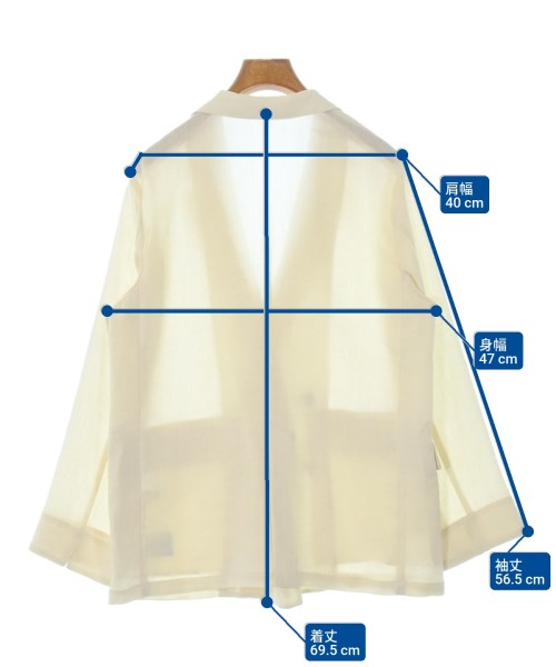 green label relaxing（グリーンレーベルリラクシング）テーラードジャケット ベージュ サイズ:F レディース/2200664925055