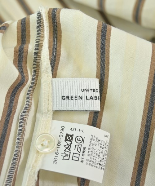 green label relaxing（グリーンレーベルリラクシング）ブラウス 白 サイズ:F レディース/2200666488046