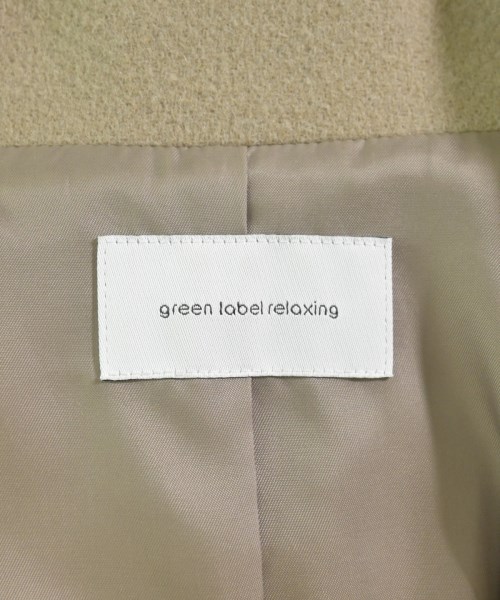 green label relaxing（グリーンレーベルリラクシング）チェスターコート ベージュ サイズ:40(M位) レディース/2200668407014
