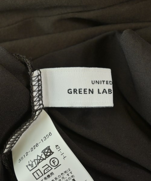 green label relaxing（グリーンレーベルリラクシング）ブラウス 茶 サイズ:F レディース/2200668407106