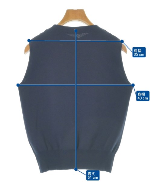 green label relaxing（グリーンレーベルリラクシング）ニット・セーター 紺 サイズ:-(M位) レディース/2200668407113