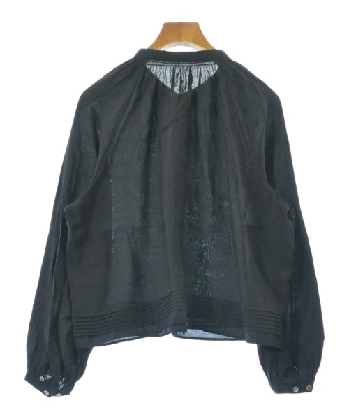 green label relaxing（グリーンレーベルリラクシング）ブラウス 黒 サイズ:F レディース/2200647525029