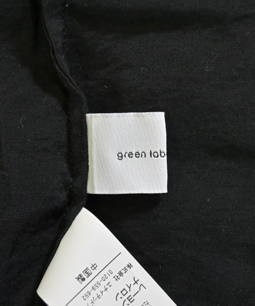 green label relaxing（グリーンレーベルリラクシング）ブラウス 黒 サイズ:F レディース/2200647525029