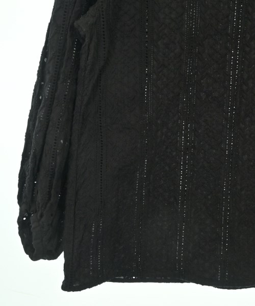 green label relaxing（グリーンレーベルリラクシング）ブラウス 黒 サイズ:F レディース/2200664468071