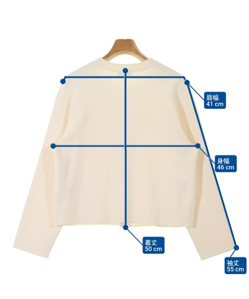 green label relaxing（グリーンレーベルリラクシング）カーディガン 白 サイズ:-(XL位) レディース/2200664708030