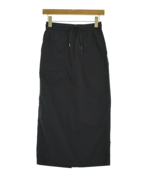 green label relaxing(グリーンレーベルリラクシング)ロング・マキシ丈スカート 黒 サイズ:F/2200665581045