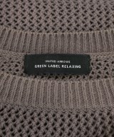 green label relaxing（グリーンレーベルリラクシング）ニット・セーター グレー サイズ:F レディース/2200665671012