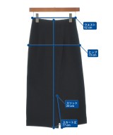 green label relaxing（グリーンレーベルリラクシング）ロング・マキシ丈スカート 黒 サイズ:-(XS位) レディース/2200666010070