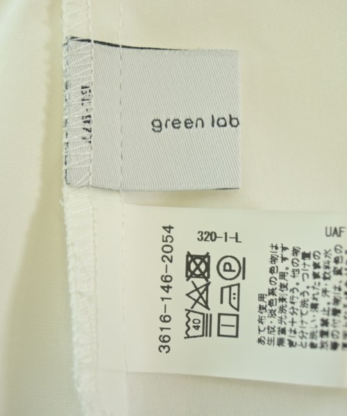 green label relaxing（グリーンレーベルリラクシング）ブラウス 白 サイズ:F レディース/2200666177155