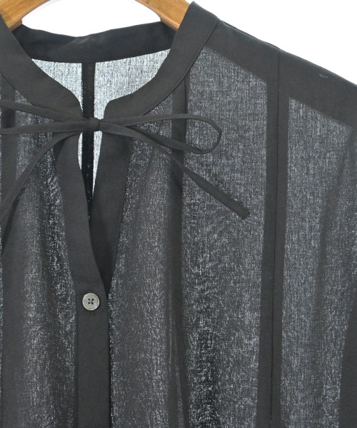 green label relaxing（グリーンレーベルリラクシング）ブラウス 黒 サイズ:F レディース/2200666177186