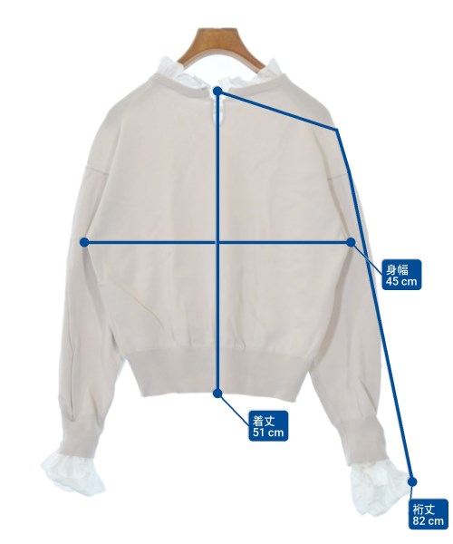 green label relaxing（グリーンレーベルリラクシング）ニット・セーター 白 サイズ:-(M位) レディース/2200666762061