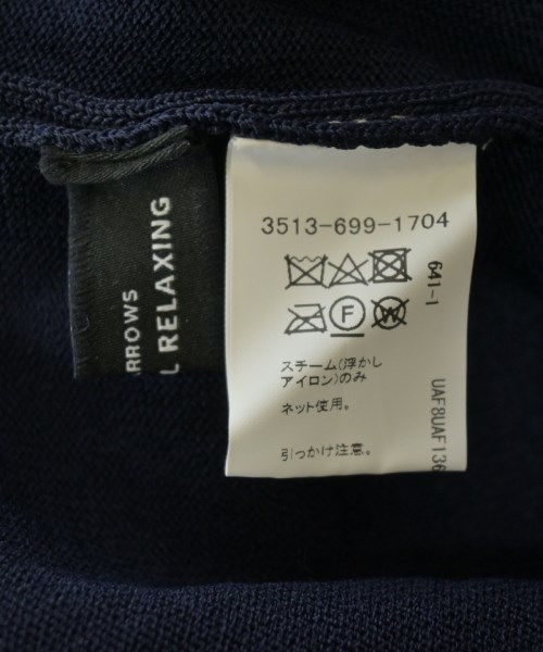 green label relaxing（グリーンレーベルリラクシング）ニット・セーター 紺 サイズ:-(M位) レディース/2200666762108