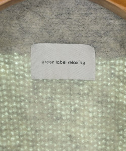 green label relaxing（グリーンレーベルリラクシング）カーディガン グレー サイズ:F レディース/2200667859043