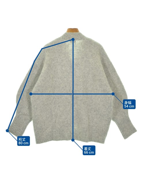 green label relaxing（グリーンレーベルリラクシング）カーディガン グレー サイズ:F レディース/2200667859043