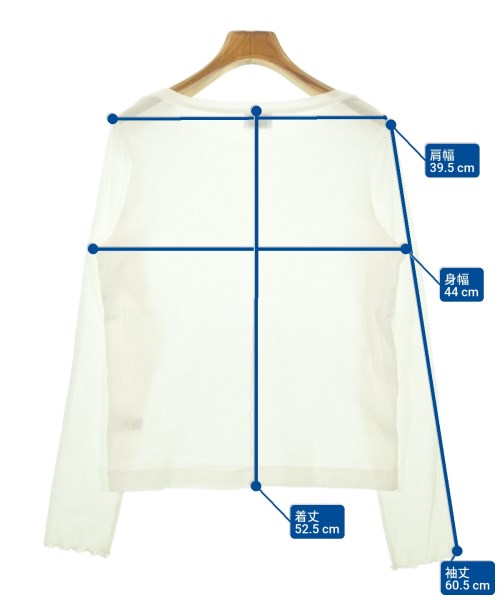 green label relaxing（グリーンレーベルリラクシング）Tシャツ・カットソー 白 サイズ:F レディース/2200667859173