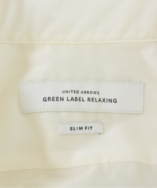 green label relaxing（グリーンレーベルリラクシング）カジュアルシャツ 白 サイズ:M メンズ/2200668184120