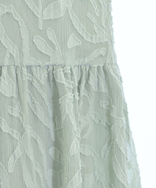 green label relaxing（グリーンレーベルリラクシング）ロング・マキシ丈スカート 緑 サイズ:F レディース/2200663483037