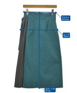 green label relaxing（グリーンレーベルリラクシング）ロング・マキシ丈スカート 青 サイズ:36(S位) レディース/2200665082139