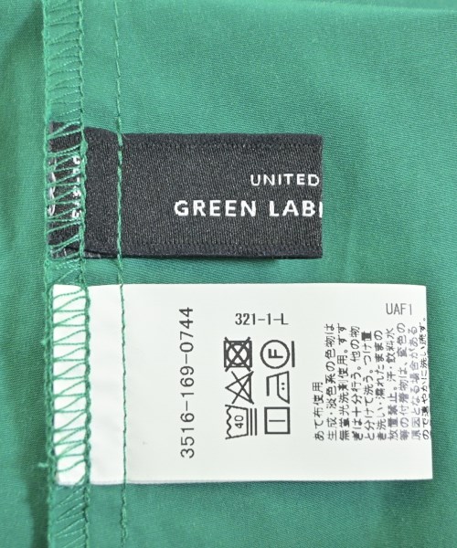 green label relaxing（グリーンレーベルリラクシング）ブラウス 緑 サイズ:F レディース/2200665082146