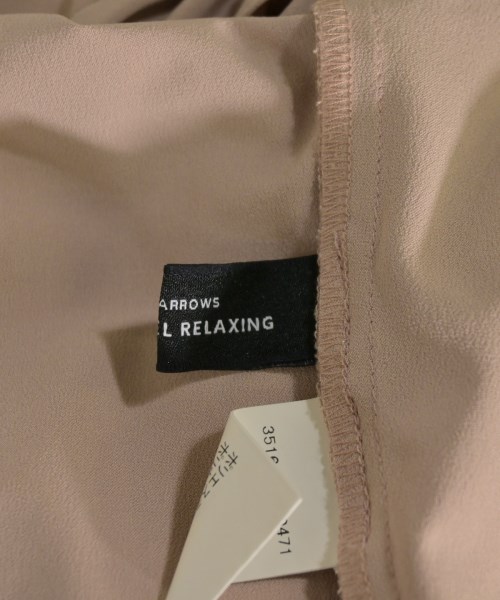 green label relaxing（グリーンレーベルリラクシング）ブラウス ピンク サイズ:F レディース/2200659782373