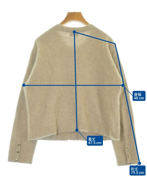 green label relaxing（グリーンレーベルリラクシング）カーディガン ベージュ サイズ:F レディース/2200666152183