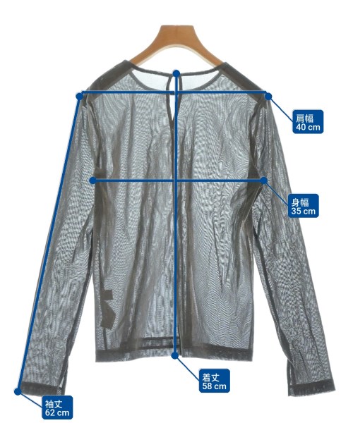 green label relaxing（グリーンレーベルリラクシング）Tシャツ・カットソー グレー サイズ:-(M位) レディース/2200666152305