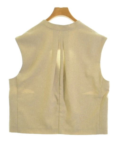 green label relaxing（グリーンレーベルリラクシング）ベスト ベージュ サイズ:F レディース/2200666152336