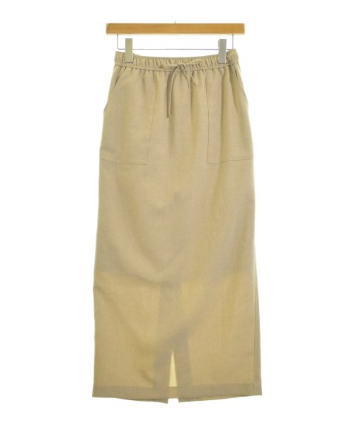 green label relaxing(グリーンレーベルリラクシング)ロング・マキシ丈スカート ベージュ サイズ:36(S位)/2200666152398