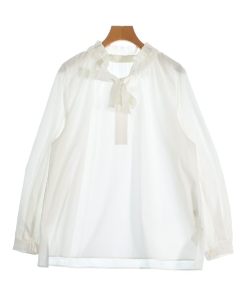 green label relaxing(グリーンレーベルリラクシング)ブラウス 白 サイズ:F/2200669917116