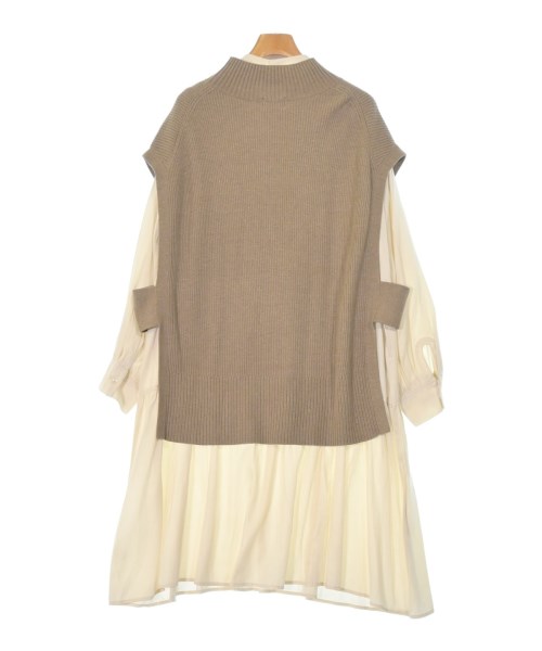 green label relaxing（グリーンレーベルリラクシング）ワンピース 白 サイズ:F レディース/2200668102032