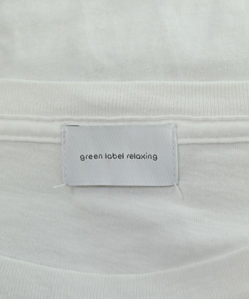 green label relaxing（グリーンレーベルリラクシング）Tシャツ・カットソー 白 サイズ:F レディース/2200670266050