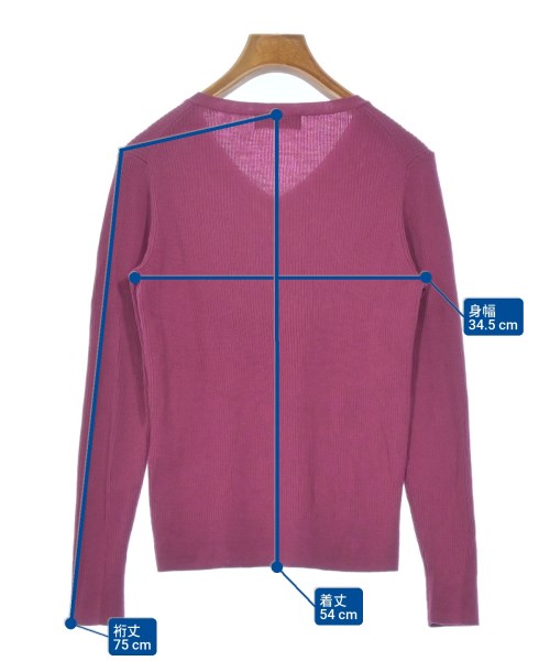 green label relaxing（グリーンレーベルリラクシング）ニット・セーター ピンク サイズ:-(M位) レディース/2200665316180