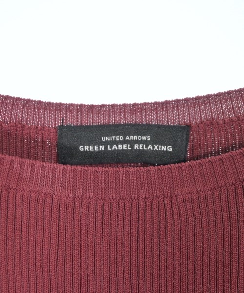 green label relaxing（グリーンレーベルリラクシング）ニット・セーター 赤 サイズ:-(M位) レディース/2200665316197