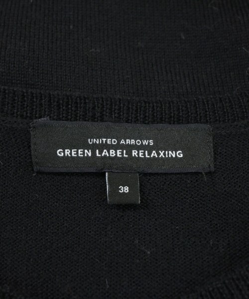 green label relaxing（グリーンレーベルリラクシング）カーディガン 黒 サイズ:38(M位) レディース/2200667850057