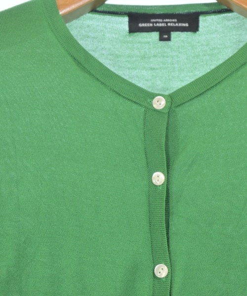 green label relaxing（グリーンレーベルリラクシング）カーディガン 緑 サイズ:38(M位) レディース/2200667850125