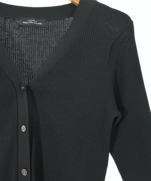 green label relaxing（グリーンレーベルリラクシング）カーディガン 黒 サイズ:-(XS位) レディース/2200667850163