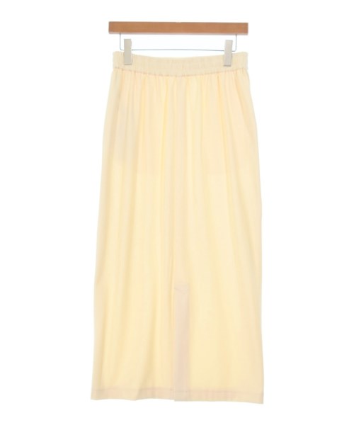 green label relaxing（グリーンレーベルリラクシング）ロング・マキシ丈スカート 白 サイズ:TL レディース/2200667850194