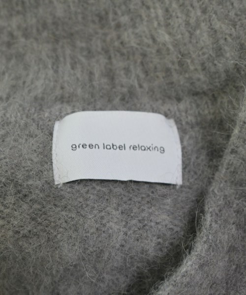 green label relaxing（グリーンレーベルリラクシング）ニット・セーター グレー サイズ:F レディース/2200667961098