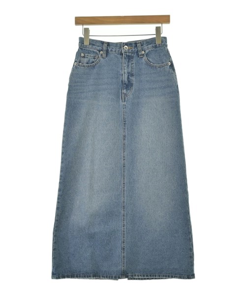green label relaxing(グリーンレーベルリラクシング)ロング・マキシ丈スカート 紺 サイズ:36(S位)/2200666466037