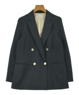 green label relaxing（グリーンレーベルリラクシング）テーラードジャケット 黒 サイズ:36(S位) レディース/2200666466082