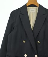 green label relaxing（グリーンレーベルリラクシング）テーラードジャケット 黒 サイズ:36(S位) レディース/2200666466082