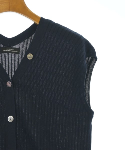 green label relaxing（グリーンレーベルリラクシング）ベスト 紺 サイズ:F レディース/2200667532144