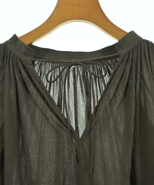 green label relaxing（グリーンレーベルリラクシング）ブラウス 茶 サイズ:F レディース/2200668233040