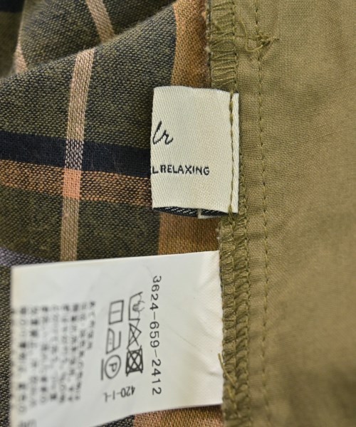 green label relaxing（グリーンレーベルリラクシング）ロング・マキシ丈スカート カーキ サイズ:-(S位) レディース/2200668373043