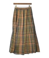green label relaxing（グリーンレーベルリラクシング）ロング・マキシ丈スカート カーキ サイズ:-(S位) レディース/2200668373043
