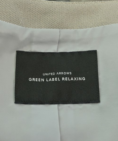 green label relaxing（グリーンレーベルリラクシング）ノーカラージャケット グレー サイズ:36(S位) レディース/2200668411035