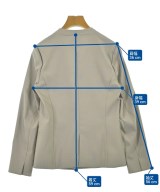 green label relaxing（グリーンレーベルリラクシング）ノーカラージャケット グレー サイズ:36(S位) レディース/2200668411035