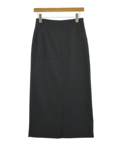 green label relaxing(グリーンレーベルリラクシング)ロング・マキシ丈スカート 黒 サイズ:38(M位)/2200668530026