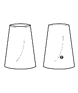 green label relaxing（グリーンレーベルリラクシング）ロング・マキシ丈スカート 黒 サイズ:38(M位) レディース/2200668530026