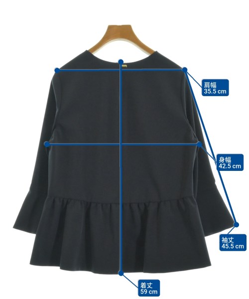 green label relaxing（グリーンレーベルリラクシング）ブラウス 紺 サイズ:-(M位) レディース/2200667842076